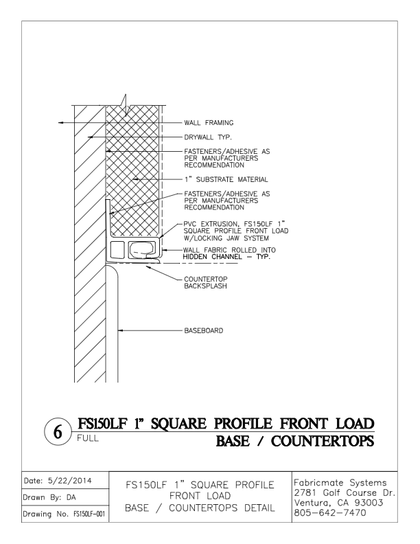 BASE COUNTERTOPS - FS150-001