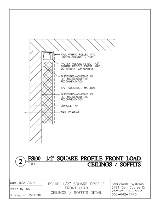 CEILINGS SOFFITS - FS100-002